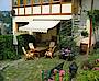 Holiday apartment Ferienwohnung Strohwald, Germany, Hesse, Taunus, Bad Schwalbach: Blick auf die Terrasse